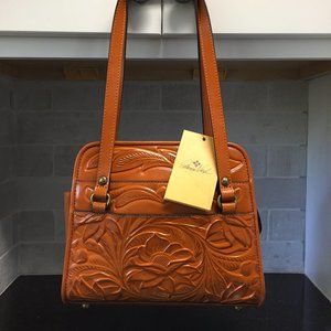 NWT Patricia Nash Bruna Satchel crossbody purse New
